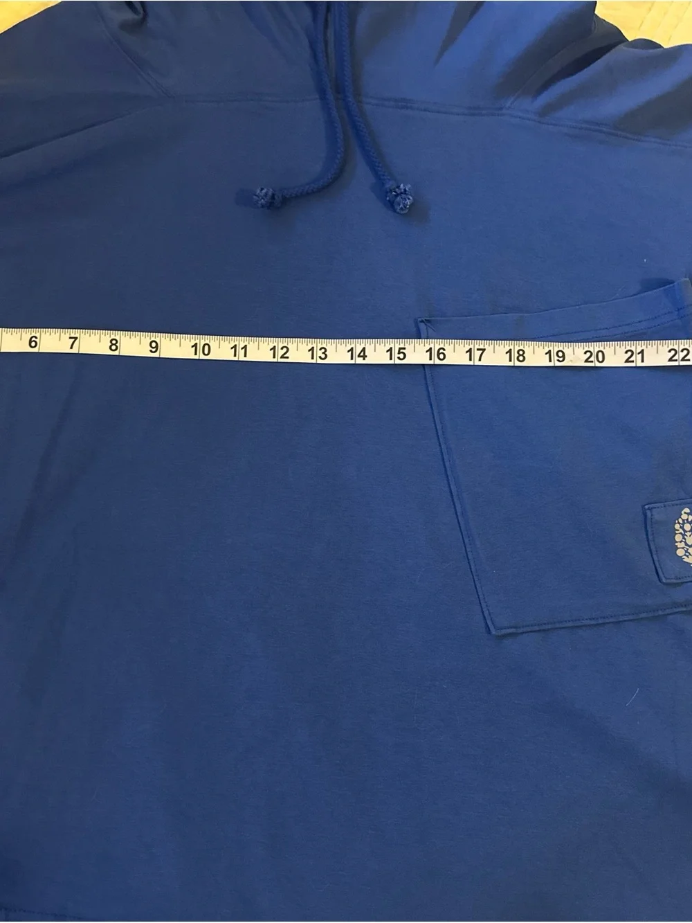 Free People Hot Shot Hoodie in Royal Blue medium NWT